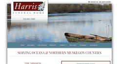 Desktop Screenshot of harrisfhome.com